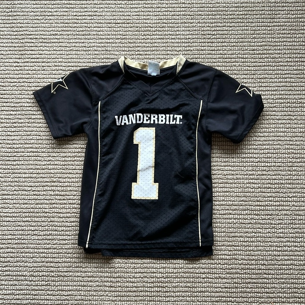 Kids Vanderbilt Football jersey Rivalry Threads size extra small (XS) 4/5